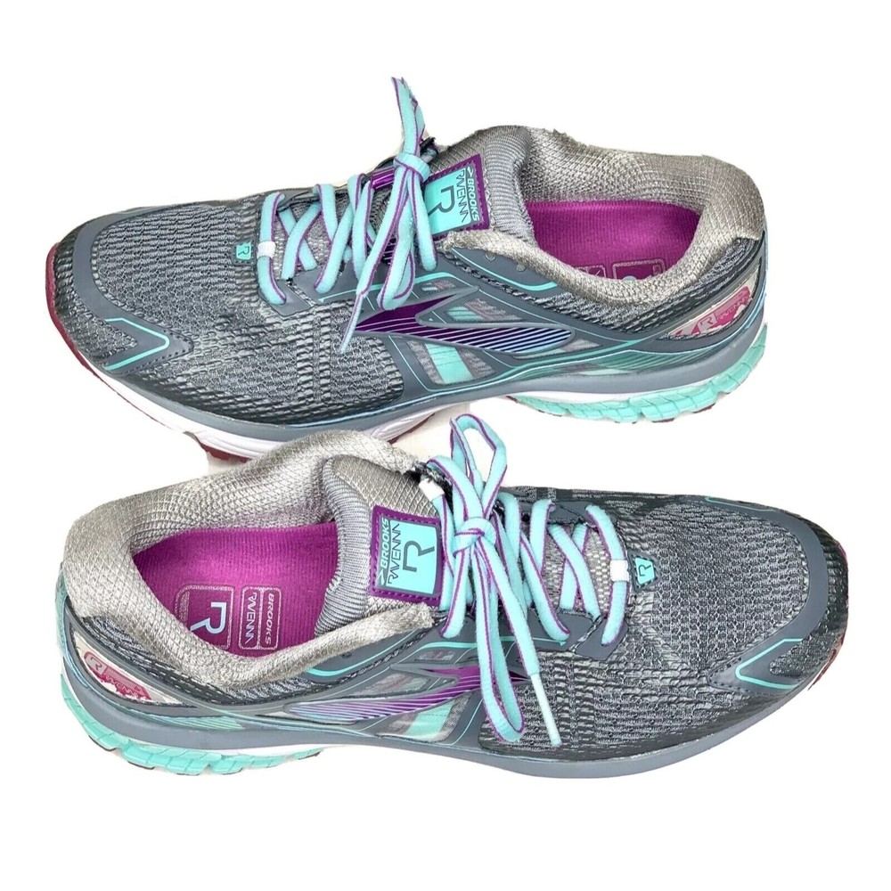 Brooks Ravenna 6 Running Shoes Womens Size 11 Medium B Gray Blue 1201821B037